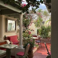   at Karma in Santorini