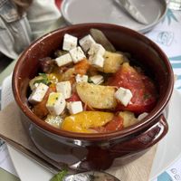   at Karma in Santorini