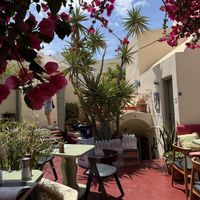   at Karma in Santorini