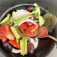   at Karma in Santorini