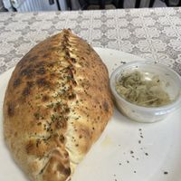 Vegan Calzone 🍕  at Söderkulla Pizzeria in Malmo