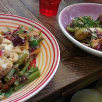 Mmmm at Pea Souk Cafe in Falmouth