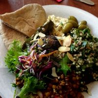 Mezze! at Pea Souk Cafe in Falmouth