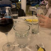 Sat outside but under cover!  at Casiopia Greek Taverna in Corfu