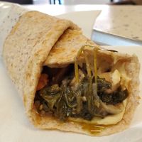 Spinach sweet potato at The Lebanese Sajeria in Amsterdam