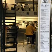 Entrence at The Lebanese Sajeria in Amsterdam