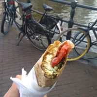 Manoushe at The Lebanese Sajeria in Amsterdam