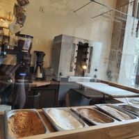 Toppings at Alma the Chimney Cake Factory in Paris