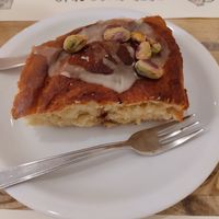 The cake that dissapointed us at Estravagario in Bologna