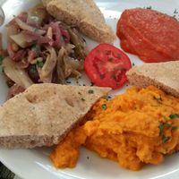 Bread and spreads at Estravagario in Bologna