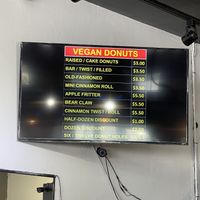 Prices   at Vegan Bistro in San Jose