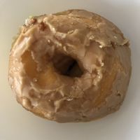 Maple glazed donut   at Vegan Bistro in San Jose