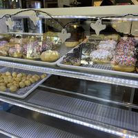 Late in the day spread   at Vegan Bistro in San Jose