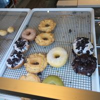 Mmmm donuts at Vegan Bistro in San Jose