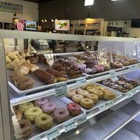 Other donut case   at Vegan Bistro in San Jose
