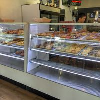 Donut Case at Vegan Bistro in San Jose