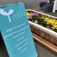 Not just smoothies!   at Roots Juice Java and Salad Bar in Ilwaco