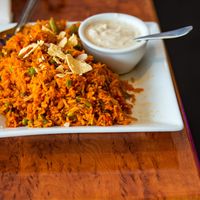 Vegetable Biryani at Priya in Greymouth