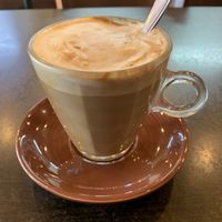 Soy milk latte at Willi's Kitchen in Wellington