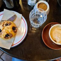 Muffin and Coffee for 7NZD! at Willi's Kitchen in Wellington