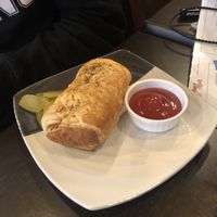 Sausage roll (vegan) at Willi's Kitchen in Wellington