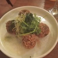 Mushroom gnocchi at Pino's in Islington