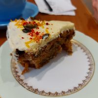 Carrot cake at eteaket in Edinburgh