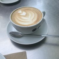 oat latte  at Soderberg in Edinburgh