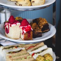 Vegan afternoon tea at Mimi's Bakehouse in Edinburgh