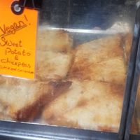 Sweet potato and chickpeas at Balkan Bites in London