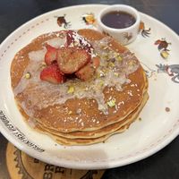 vegan tres leches pancakes  at Breakfast Republic - North Park in San Diego