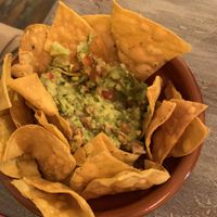 Chips and guacamole  at La Madrisima in Toledo