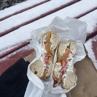   at Willow's Bagels in Burlington