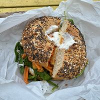   at Willow's Bagels in Burlington