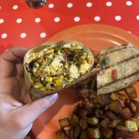 Breakfast burritoos  at The Friendly Toast in Burlington