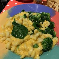 Vegan mac at The Friendly Toast in Burlington