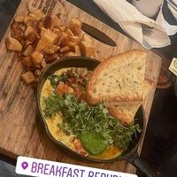 Vegan frittata   at Breakfast Republic in Encinitas