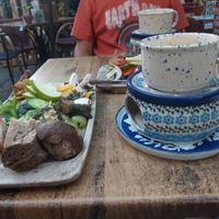 Vegan kaasfondue at Gusto-040 in Eindhoven