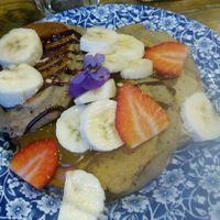 Vegan carrot cake at Gusto-040 in Eindhoven