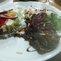 Portobello steak at Gusto-040 in Eindhoven