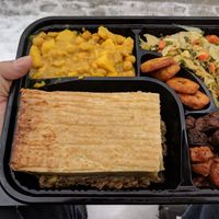 Shepherd's pie Thali at Vegan. I .Thali & Shola Food Mart in Toronto