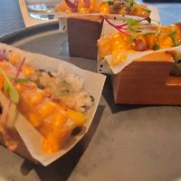 Tofu sushi taco at Earl's in Orlando