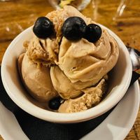Hazelnut ice cream  at Pepe's in Newmarket