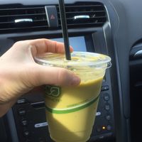 Kale kolada  at Harvest Smoothie in Walla Walla