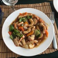 Fake shrimps at Mizuna Thai in Girona