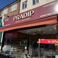   at Pradips Restaurant and Sweet Mart in North West London