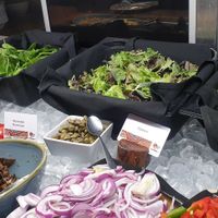 Salad bar at Bough House Restaurant in Yulara