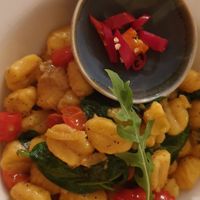 Gnocchi at Bough House Restaurant in Yulara