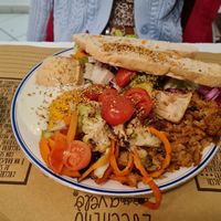 The real middle east plate at Zucchero a Velo in Ancona