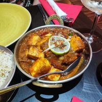 Tofu mango curry at Vedic in Hyde